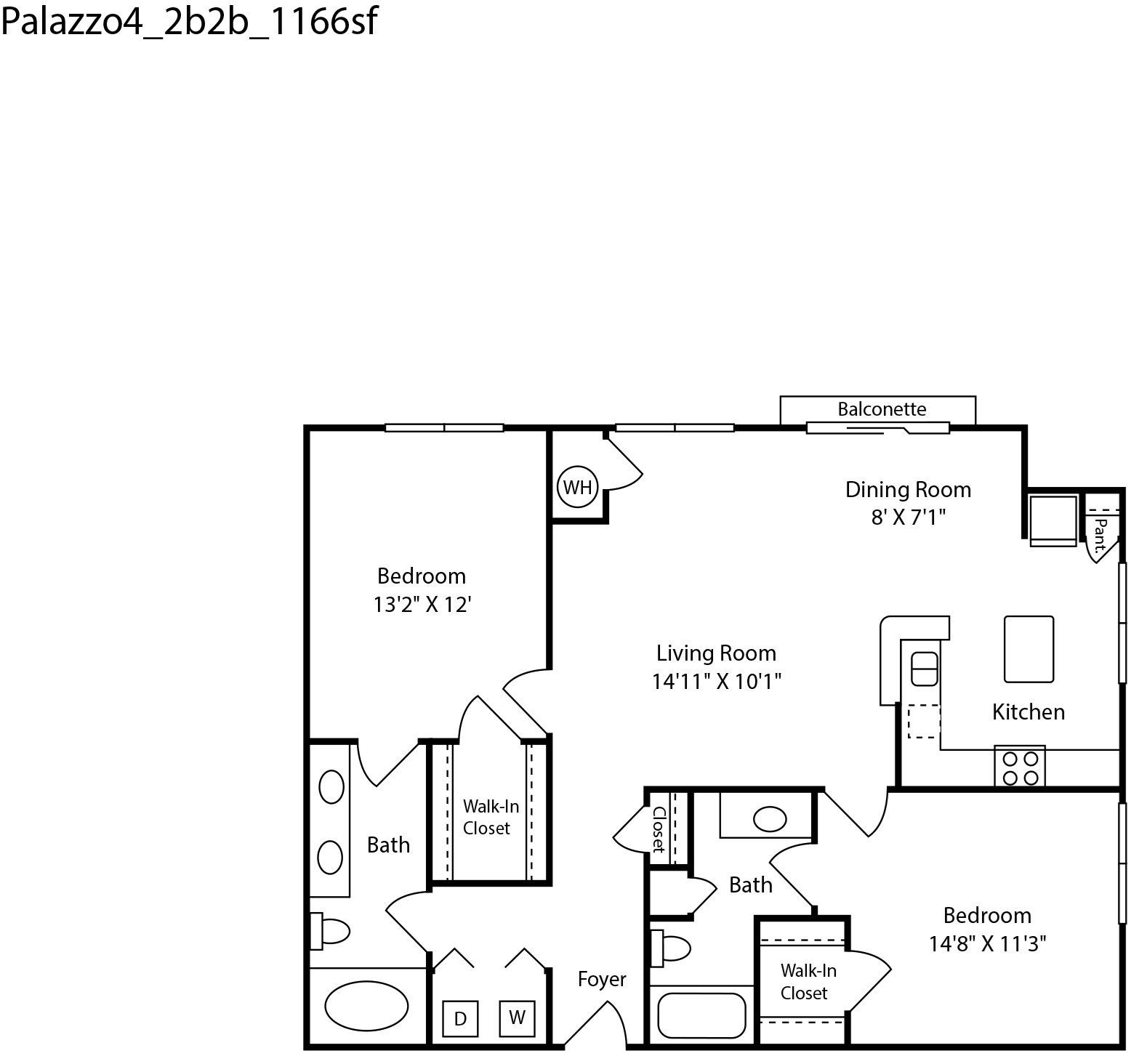 Palazzo4 2bed 2bath 1166sqft Palazzo4 2bed 2bath 1166sqft